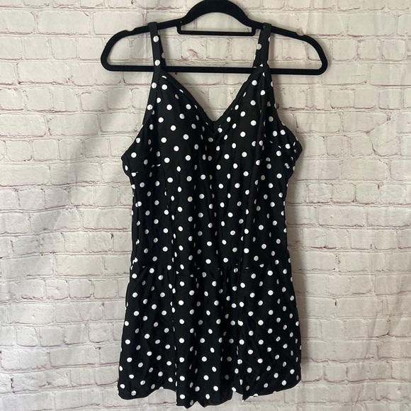 New CoCos Polkadot one piece Swimsuit Size 24 - Picture 1 of 9